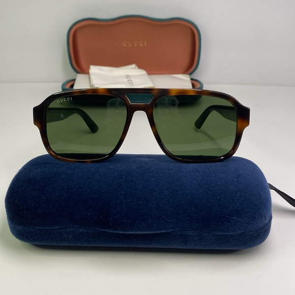 💯- New Original GG0925S 002 Pilot-Frame Acetate Sunglasses - Picture 11 of 15